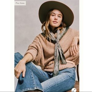 Anthropologie Maeve Athena Cowl Neck Sweater